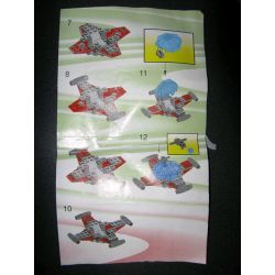 NOT  SAUCER SCOUT 6835 Enlighten 9612 Qman 9612 xếp lắp ráp ghép mô hình SAUCER SCOUT TRINH SÁT ĐĨA ĐIỆP VIÊN GIỮA CÁC VÌ SAO BAY Space Thám Hiểm Không Gian 47 khối