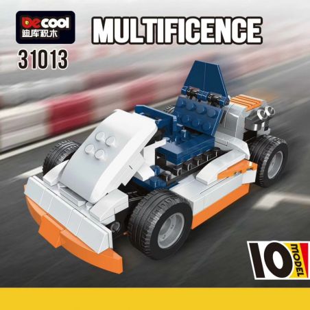 NOT  SUNSET TRACK RACER 31089 Decool 31013 Jisi 31013 XINH 5504 xếp lắp ráp ghép mô hình ĐƯỜNG ĐUA HOÀNG HÔN Creator Sáng Tạo 221 khối