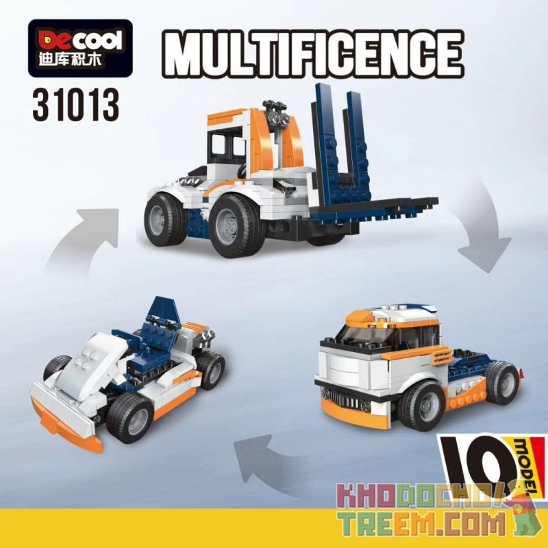 NOT  SUNSET TRACK RACER 31089 Decool 31013 Jisi 31013 XINH 5504 xếp lắp ráp ghép mô hình ĐƯỜNG ĐUA HOÀNG HÔN Creator Sáng Tạo 221 khối