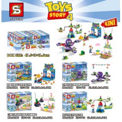 NOT  BUZZ & WOODY'S CARNIVAL MANIA! 10770 LARI 11321 MG 3012 SHENG YUAN/SY SY6698A 6698A SY6698B 6698B SY6698C 6698C xếp lắp ráp ghép mô hình BUZZ & WOODY'S CARNIVAL MANIA! LỄ HỘI CUỒNG NHIỆT CỦA VÀ WOODY! LIGHTYEAR Toy Story Câu Chuyện Đồ Chơi 230 khối