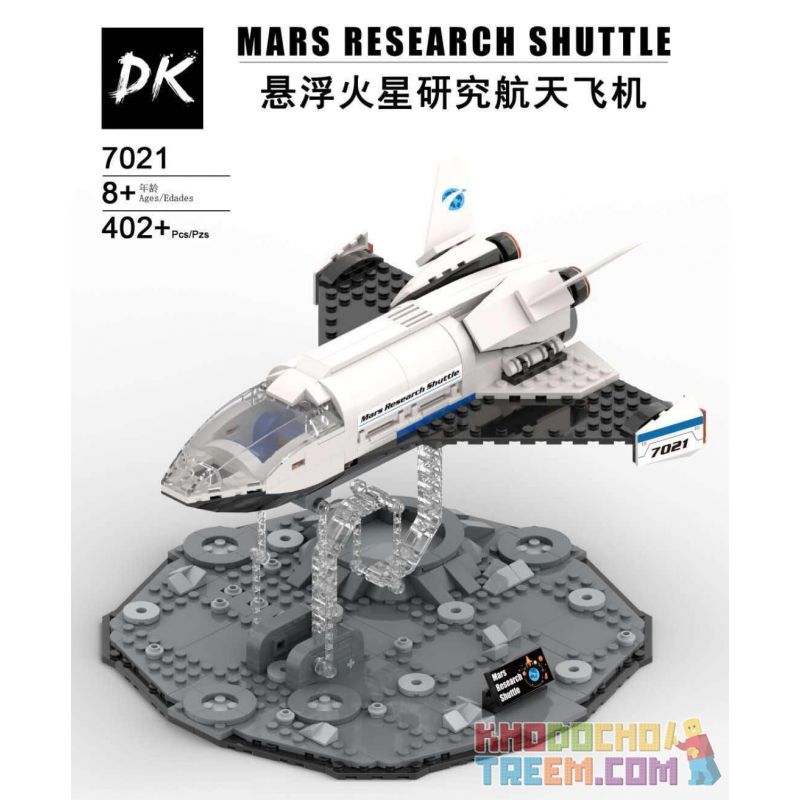 NOT  MARS RESEARCH SHUTTLE 60226 CHAOBAO/RENREN 7126 DK 7021 J BRAND J30001 30001 LARI 11385 xếp lắp ráp ghép mô hình TÀU CON THOI NGHIÊN CỨU SAO HỎA City Thành Phố 273 khối