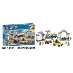 NOT  GARAGE CENTRE 60232 LARI 11391 xếp lắp ráp ghép mô hình TRUNG TÂM ĐỂ XE GARA City Thành Phố 234 khối