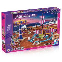 NOT  AMUSEMENT PARK 41375 QUEEN 86065 LARI 11381 LION KING 180079 xếp lắp ráp ghép mô hình BẾN TÀU GIẢI TRÍ THÀNH PHỐ HEARTLAKE  Các Bạn Gái 1251 khối