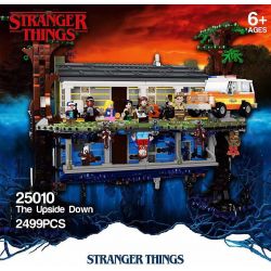 NOT  THE UPSIDE DOWN 75810 25010 77266 J168 TANK 11538 xếp lắp ráp ghép mô hình SỰ LỘN NGƯỢC Stranger Things Những Thứ Kỳ Lạ 2287 khối