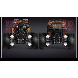 NOT  4X4 X-TREME OFF-ROADER 42099 MouldKing 18004 Mould King 18004 xếp lắp ráp ghép mô hình 4X4 X-TREME OFF-ROADER XE ĐỊA HÌNH RC ĐIỀU KHIỂN TỪ XA  Kỹ Thuật Công Nghệ Cao Mô Hình Phương Tiện 958 khối