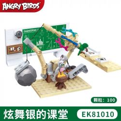 COGO 81010 non  LỚP HỌC CỦA HYUN WU YIN bộ đồ chơi xếp lắp ráp ghép mô hình The Angry Birds Movie Những Chú Chim Điên 100 khối
