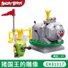 COGO 81017 non  TÁC PHẨM ĐIÊU KHẮC VUA LỢN bộ đồ chơi xếp lắp ráp ghép mô hình The Angry Birds Movie Những Chú Chim Điên 67 khối