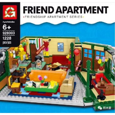 NOT   CENTRAL PERK 21319 CHENGYI CY1002 1002 G BRAND 928003 J BRAND J12001 12001 LARI 11448 XD 2029 xếp lắp ráp ghép mô hình PERK TRUNG TÂM ĐẶC QUYỀN Ideas Ý Tưởng 1070 khối