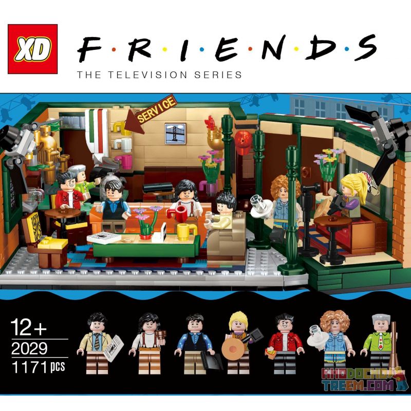 NOT   CENTRAL PERK 21319 CHENGYI CY1002 1002 G BRAND 928003 J BRAND J12001 12001 LARI 11448 XD 2029 xếp lắp ráp ghép mô hình PERK TRUNG TÂM ĐẶC QUYỀN Ideas Ý Tưởng 1070 khối