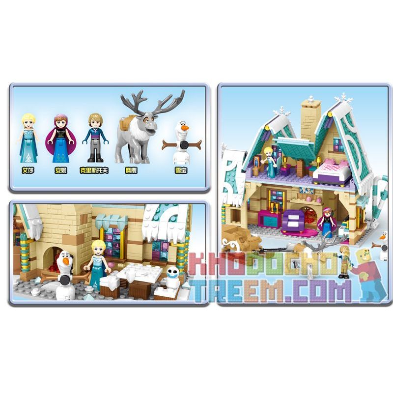 NOT  GINGERBREAD HOUSE 10267 J BRAND J78001 78001 SHENG YUAN/SY SY6580 6580 xếp lắp ráp ghép mô hình NGÔI NHÀ BÁNH GỪNG Creator Expert Chuyên Gia Sáng Tạo 1477 khối