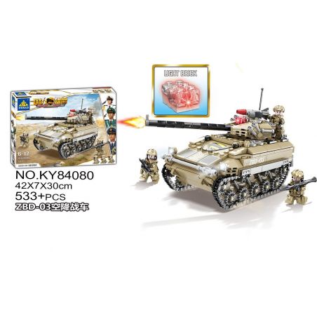 Kazi KY84080 84080 non  XE CHIẾN ĐẤU TRÊN KHÔNG ZBD-03 bộ đồ chơi xếp lắp ráp ghép mô hình Military Power Sức Mạnh Quân Sự 533 khối