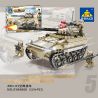 Kazi KY84080 84080 non  XE CHIẾN ĐẤU TRÊN KHÔNG ZBD-03 bộ đồ chơi xếp lắp ráp ghép mô hình Military Power Sức Mạnh Quân Sự 533 khối