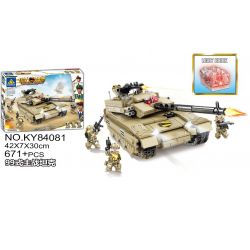 B BRAND 84081B Kazi KY84081 84081 non  XE TĂNG CHIẾN ĐẤU CHỦ LỰC KIỂU 99 bộ đồ chơi xếp lắp ráp ghép mô hình Military Power Sức Mạnh Quân Sự 671 khối
