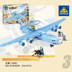 Kazi KY84090 84090 non  MÁY BAY CHIẾN ĐẤU KY84090 bộ đồ chơi xếp lắp ráp ghép mô hình Military Power Sức Mạnh Quân Sự 256 khối