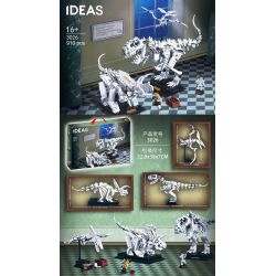 NOT  DINOSAUR FOSSILS 21320 3026 LARI 11449 ZIMO 60008 xếp lắp ráp ghép mô hình HÓA THẠCH KHỦNG LONG Ideas Ý Tưởng 910 khối