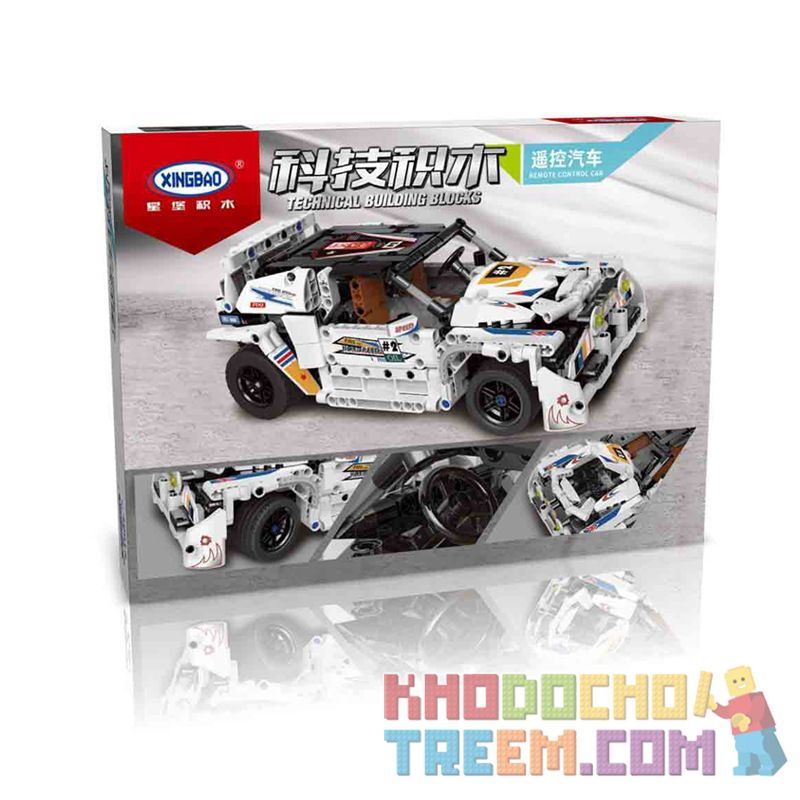 NOT  APP-CONTROLLED TOP GEAR RALLY CAR 42109 XINGBAO XB-21007 21007 XB21007 xếp lắp ráp ghép mô hình XE ĐUA HÀNG ĐẦU DO ỨNG DỤNG ĐIỀU KHIỂN TOP GEAR ĐƯỢC BẰNG  Kỹ Thuật Công Nghệ Cao Mô Hình Phương Tiện 463 khối