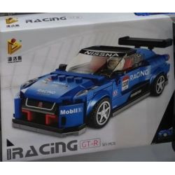 NOT  NISSAN GT-R NISMO 76896 ACHKO 50010 CHAOBAO/RENREN 7021 Decool 28003 Jisi 28003 HJLEPIN 8936A JIAPIN TIANDI JP2135 2135 LW 5001 PanlosBrick 666008 Panlos Brick 666008 WOMA C0316 0316 xếp lắp ráp ghép mô hình NISSAN GT-R KHÔNG NISMO Speed Champions Racing Cars Đua Xe Công Thức 298 khối