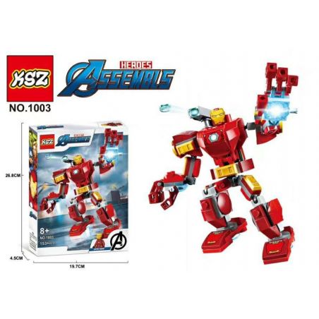 NOT  IRON MAN MECH 76140 LARI 11503 SHENG YUAN/SY SY1484D 1484D KSZ 1003 xếp lắp ráp ghép mô hình NGƯỜI SẮT MECH Marvel Super Heroes Siêu Anh Hùng Marvel 148 khối