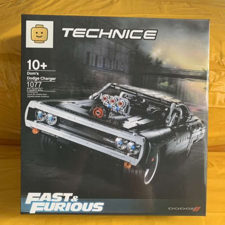 NOT  DOM'S DODGE CHARGER 42111 LARI 11511 LION HEAD 43211 LION KING 180139 Z 6001 xếp lắp ráp ghép mô hình BỘ SẠC DOM'S DODGE CỦA  Kỹ Thuật Công Nghệ Cao Mô Hình Phương Tiện 1077 khối