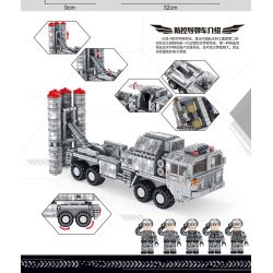 PanlosBrick 639004 Panlos Brick 639004 non  TÊN LỬA PHÒNG KHÔNG HONGQI-9 bộ đồ chơi xếp lắp ráp ghép mô hình Military Army HONGQI-9 AIR DEFENSE MISSILE Quân Sự Bộ Đội 1050 khối