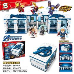 NOT  HEROES ASSEMBLE 73333 SHENG YUAN SY SY1469 1469 xếp lắp ráp ghép mô hình ANH HÙNG LẮP RÁP Super Heroes Siêu Nhân Anh Hùng 906 khối