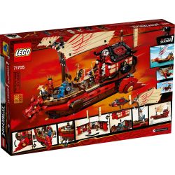 NOT  DESTINY'S BOUNTY 71705 TANK 11558 xếp lắp ráp ghép mô hình SỐ TIỀN THƯỞNG CỦA DESTINY ĐỊNH MỆNH The  Ninjago Movie Ninja Lốc Xoáy 1781 khối