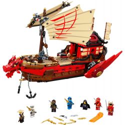 NOT  DESTINY'S BOUNTY 71705 TANK 11558 xếp lắp ráp ghép mô hình SỐ TIỀN THƯỞNG CỦA DESTINY ĐỊNH MỆNH The  Ninjago Movie Ninja Lốc Xoáy 1781 khối