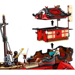 NOT  DESTINY'S BOUNTY 71705 TANK 11558 xếp lắp ráp ghép mô hình SỐ TIỀN THƯỞNG CỦA DESTINY ĐỊNH MỆNH The  Ninjago Movie Ninja Lốc Xoáy 1781 khối