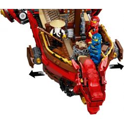 NOT  DESTINY'S BOUNTY 71705 TANK 11558 xếp lắp ráp ghép mô hình SỐ TIỀN THƯỞNG CỦA DESTINY ĐỊNH MỆNH The  Ninjago Movie Ninja Lốc Xoáy 1781 khối