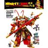 NOT  MONKEYKID KING WARRIOR MECH 80012 123 BRICKHEAD BUILDING BLOCKS 123-1 LARI 11545 LEBO 10752 SNAKE 32107 xếp lắp ráp ghép mô hình MONKEY KING WARRIOR MECH CHIẾN BINH VUA KHỈ Monkie Kid Tây Du Ký Tôn Ngộ Không 1629 khối
