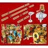 NOT  MONKEYKID KING WARRIOR MECH 80012 123 BRICKHEAD BUILDING BLOCKS 123-1 LARI 11545 LEBO 10752 SNAKE 32107 xếp lắp ráp ghép mô hình MONKEY KING WARRIOR MECH CHIẾN BINH VUA KHỈ Monkie Kid Tây Du Ký Tôn Ngộ Không 1629 khối