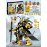 NOT  MONKEYKID KING WARRIOR MECH 80012 123 BRICKHEAD BUILDING BLOCKS 123-1 LARI 11545 LEBO 10752 SNAKE 32107 xếp lắp ráp ghép mô hình MONKEY KING WARRIOR MECH CHIẾN BINH VUA KHỈ Monkie Kid Tây Du Ký Tôn Ngộ Không 1629 khối