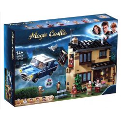 NOT  4 PRIVET DRIVE 75968 TANK 11571 xếp lắp ráp ghép mô hình 4 Ổ ĐĨA PRIVET Harry Potter Chú Bé Phù Thủy 797 khối