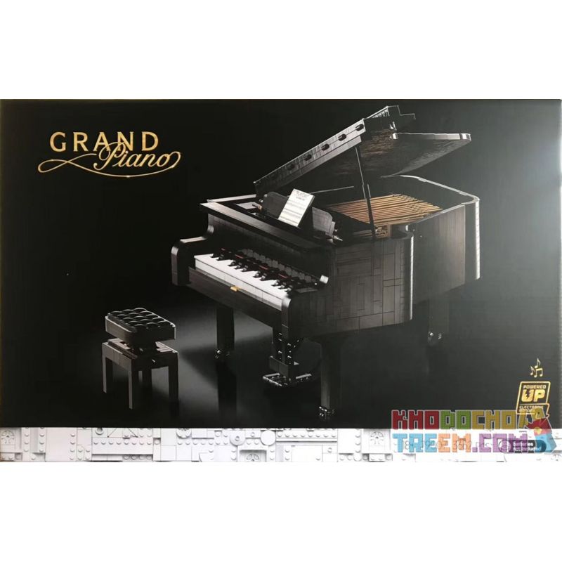 NOT  GRAND PIANO 21323 79007 82998 LEBO 10285 10285B xếp lắp ráp ghép mô hình ĐƯỜNG SESAME Ideas Ý Tưởng 3662 khối