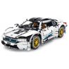 JIESTAR 92016 SEMBO 701940 SHENG YUAN SY 8603 non  BMW I8 1:14. tỷ lệ 1:14 bộ đồ chơi xếp lắp ráp ghép mô hình  TECHINQUE BMW I8 Kỹ Thuật Công Nghệ Cao Mô Hình Phương Tiện 1270 khối