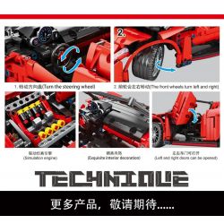 SEMBO 701942 SHENG YUAN SY 8606 non  LAMBORGHINI POISON 1:14. tỷ lệ 1:14 bộ đồ chơi xếp lắp ráp ghép mô hình  TECHINQUE Kỹ Thuật Công Nghệ Cao Mô Hình Phương Tiện 1213 khối