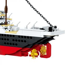 ZHEGAO QL0958 0958 non  TITANIC. bộ đồ chơi xếp lắp ráp ghép mô hình Creator Sáng Tạo 1202 khối