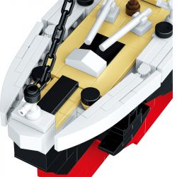 ZHEGAO QL0958 0958 non  TITANIC. bộ đồ chơi xếp lắp ráp ghép mô hình Creator Sáng Tạo 1202 khối