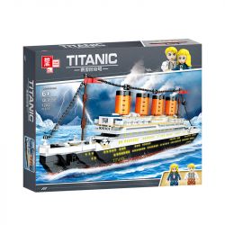 ZHEGAO QL0958 0958 non  TITANIC. bộ đồ chơi xếp lắp ráp ghép mô hình Creator Sáng Tạo 1202 khối