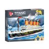 ZHEGAO QL0958 0958 non  TITANIC. bộ đồ chơi xếp lắp ráp ghép mô hình Creator Sáng Tạo 1202 khối