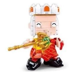 SLUBAN M38-B0761-01 B0761-01 0761-01 M38B0761-01 38-B0761-01 non  PHIÊN BẢN TÂY DU KÝ CỔ ĐIỂN Q ĐƯỜNG TĂNG bộ đồ chơi xếp lắp ráp ghép mô hình Brickheadz QBRICKS Nhân Vật Đầu To 185 khối