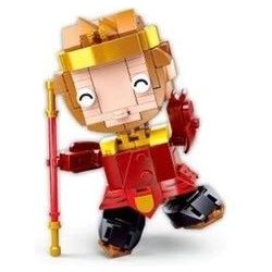 SLUBAN M38-B0761-02 B0761-02 0761-02 M38B0761-02 38-B0761-02 non  PHIÊN BẢN WESTWARD JOURNEY Q WUKONG CỔ ĐIỂN bộ đồ chơi xếp lắp ráp ghép mô hình Brickheadz QBRICKS Nhân Vật Đầu To 185 khối