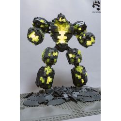 SUPER 18K K129 non  LỬA ĐỊA NGỤC bộ đồ chơi xếp lắp ráp ghép mô hình Computer Games INFERNAL WARCRAFT Trò Chơi 1919 khối