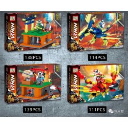 PRCK 61051 non  FLYING LIGHTNING DRAGON 4 KẾT HỢP bộ đồ chơi xếp lắp ráp ghép mô hình The  Ninjago Movie NINJA MASTERS OF SPINJITZU Ninja Lốc Xoáy 502 khối