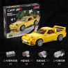 DOUBLEE CADA C61023 61023 non  CẦU CAO SAHAS FD3S RX-7 tỷ lệ 1:12 bộ đồ chơi xếp lắp ráp ghép mô hình Creator MAZDA FD3S RX-7 Sáng Tạo 1655 khối