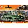 COBI 3014 non  SAO CHỔI A34 bộ đồ chơi xếp lắp ráp ghép mô hình Military Army A34 COMET Quân Sự Bộ Đội 530 khối