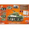 COBI 3007 3007A non  SHERMAN FIREFLY. bộ đồ chơi xếp lắp ráp ghép mô hình Military Army M4 SHERMAN A1 / FIREFLY Quân Sự Bộ Đội 450 khối