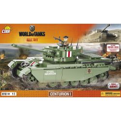 COBI 3010 non  TRĂM LONGFAN. bộ đồ chơi xếp lắp ráp ghép mô hình Military Army CENTURION Quân Sự Bộ Đội 610 khối