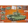 COBI 3010 non  TRĂM LONGFAN. bộ đồ chơi xếp lắp ráp ghép mô hình Military Army CENTURION Quân Sự Bộ Đội 610 khối