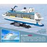 ZHEGAO QL1808 1808 non  DU THUYỀN LƯỢNG TỬ bộ đồ chơi xếp lắp ráp ghép mô hình Creator CRUISE LINER Sáng Tạo 2428 khối